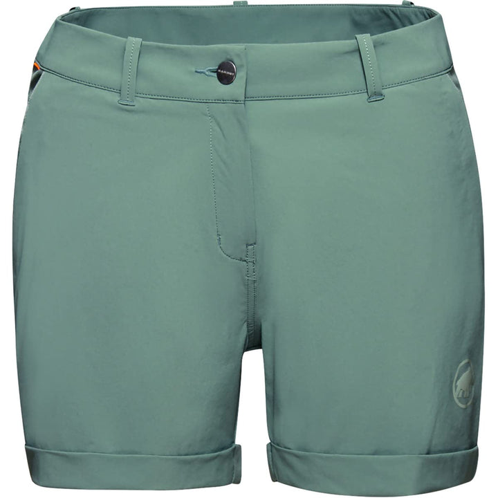 Mammut Runbold Roll Cuff Women's Shorts 40 Dark Jade, 40 Dark Jade