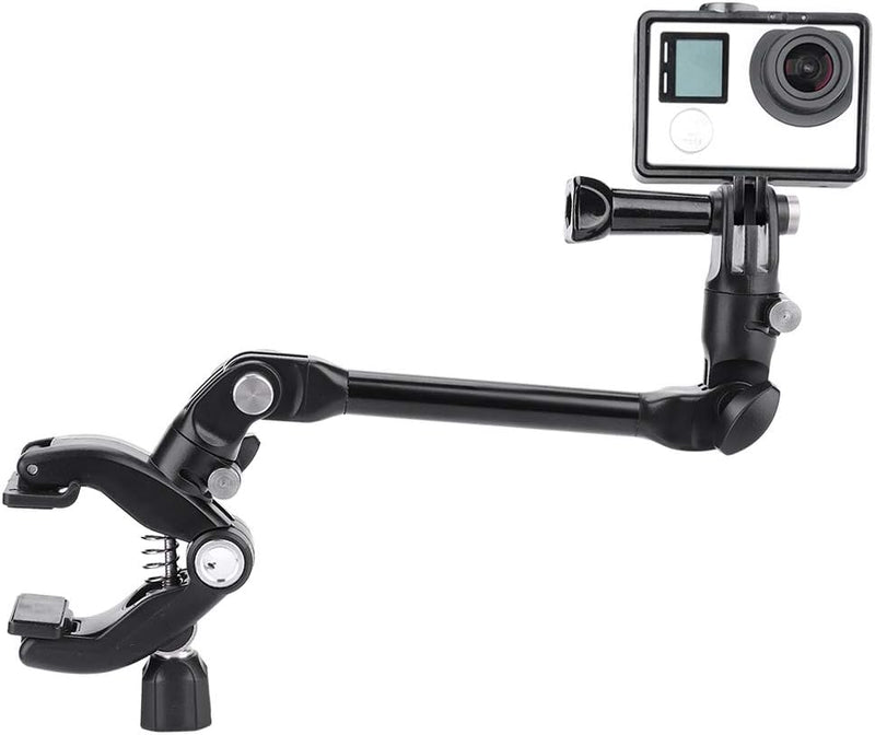 Action Kamera Musik Clip,360° Drehung Flexibles Schiessen Verstellbarer Arm Clip Einbeinstativ Halte