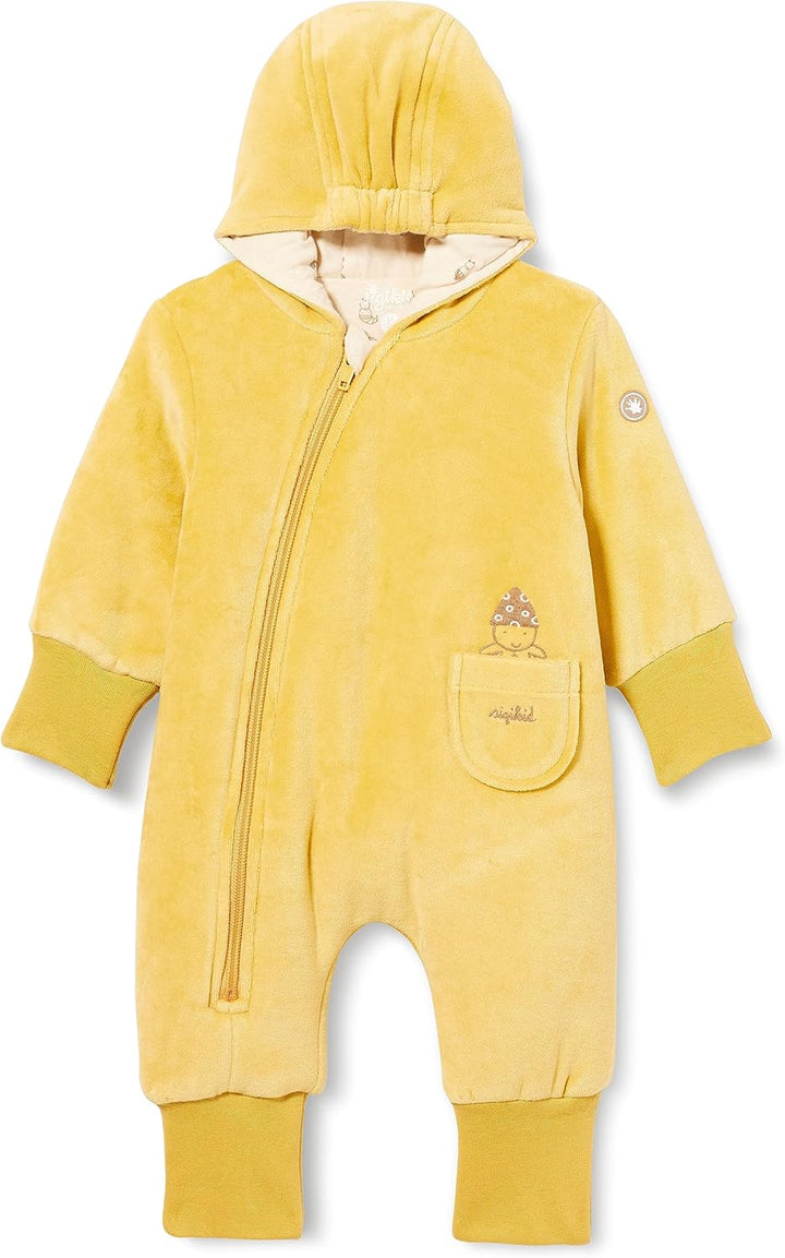Sigikid Unisex Baby Classic Jungen und Mädchen Nickioverall wattiert 50 Gelb, 50 Gelb