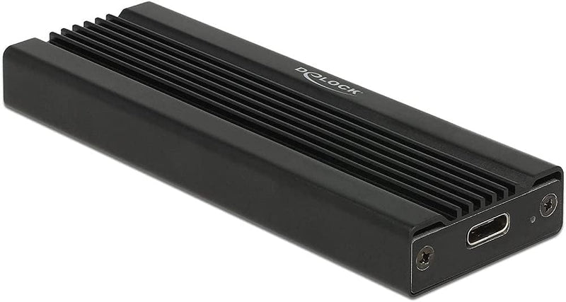 DeLock Externes Gehäuse USB 3.1 für M.2 NVMe, 2280, 2260, 2242 und 2230, PCIe SSD, USB 10 Gbps, USB