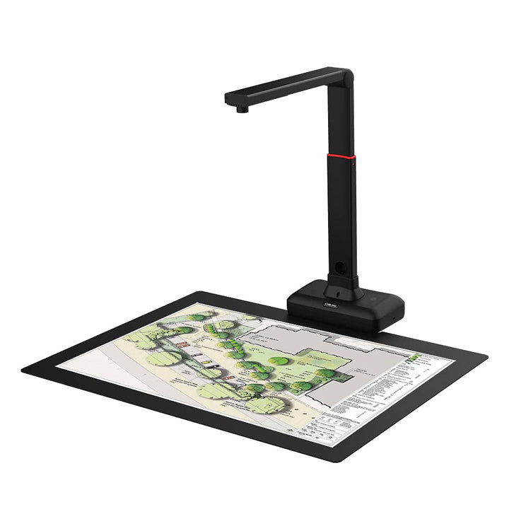 VIISAN Dokumentenscanner - 27MP Buchscanner mit Scan Max A2, ideal für grosse Periodika, Bücher und