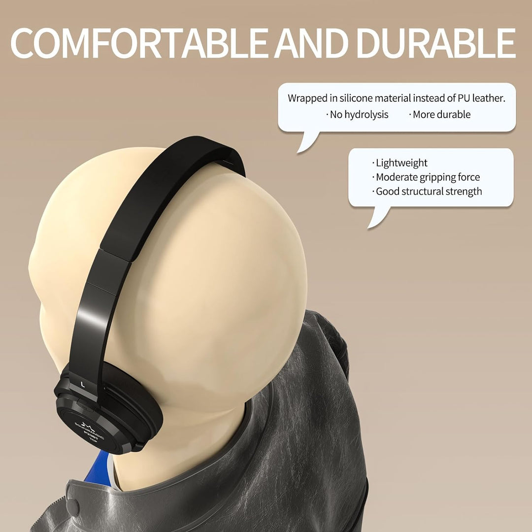 SoundMAGIC P23BT Handy On-Ear Bluetooth Headphones, CVC Noise Cancelling Microphone HiFi Sound Stabl