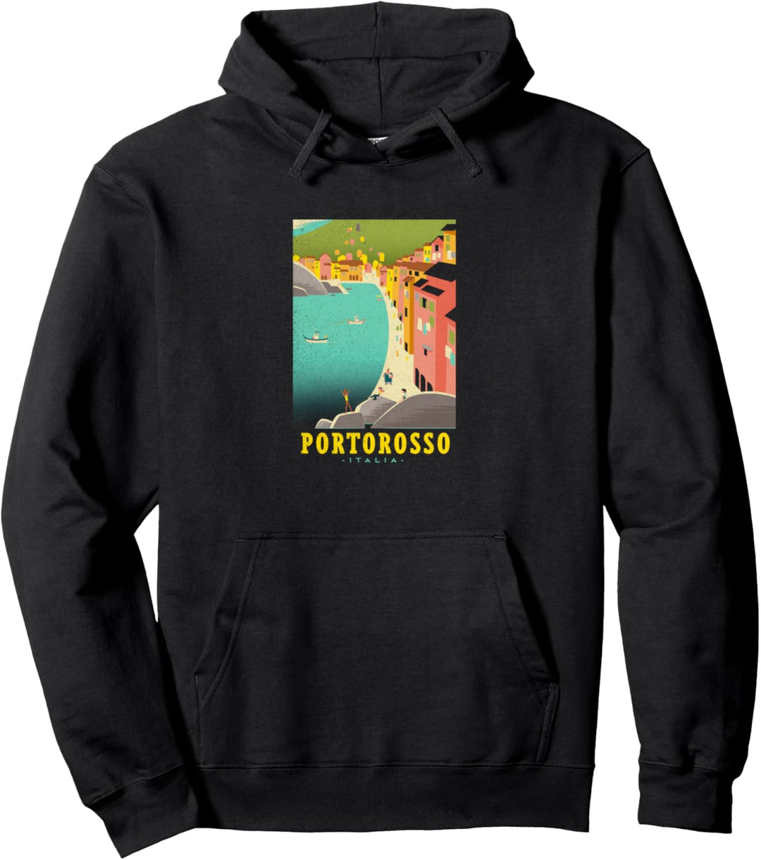 Disney Pixar Luca Portorosso Italia Poster Pullover Hoodie