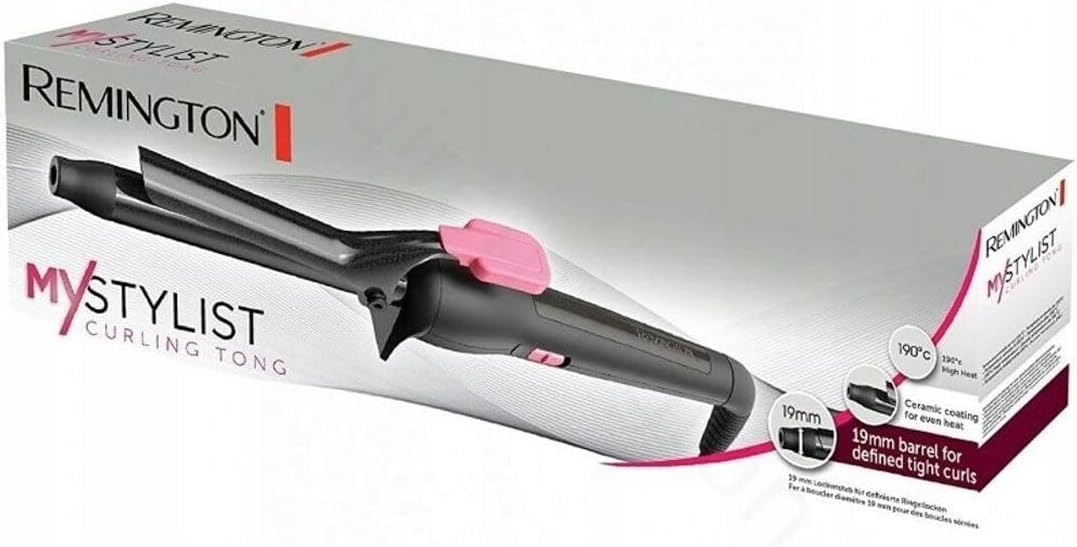 Remington Lockenstab My Stylist CI1A119, 19 mm für definierte Ringellocken, Keramikbeschichtung, sch