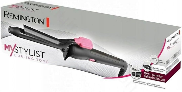 Remington Lockenstab My Stylist CI1A119, 19 mm für definierte Ringellocken, Keramikbeschichtung, sch