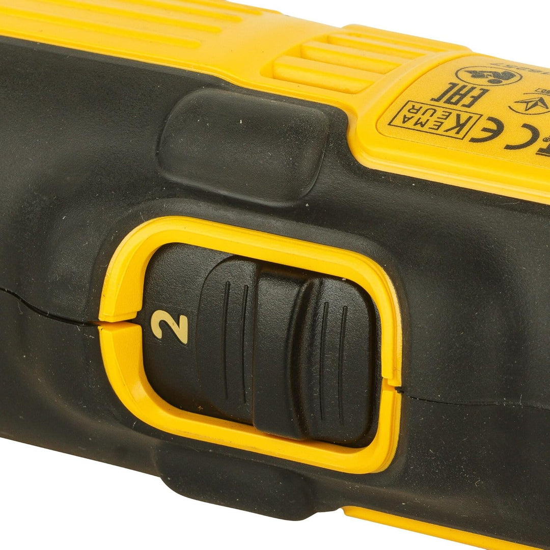 DeWalt Akku-Winkelbohrmaschine (18 Volt, für Bohrarbeiten an sehr verwinkelten Stellen, zwei-Gang-Ge