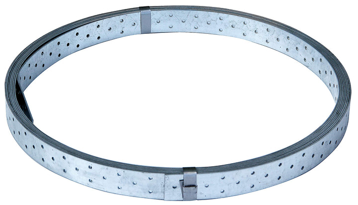 Alberts 339043 Rispenband | sendzimirverzinkt | 10 m, 40 x 2 mm, 10 m