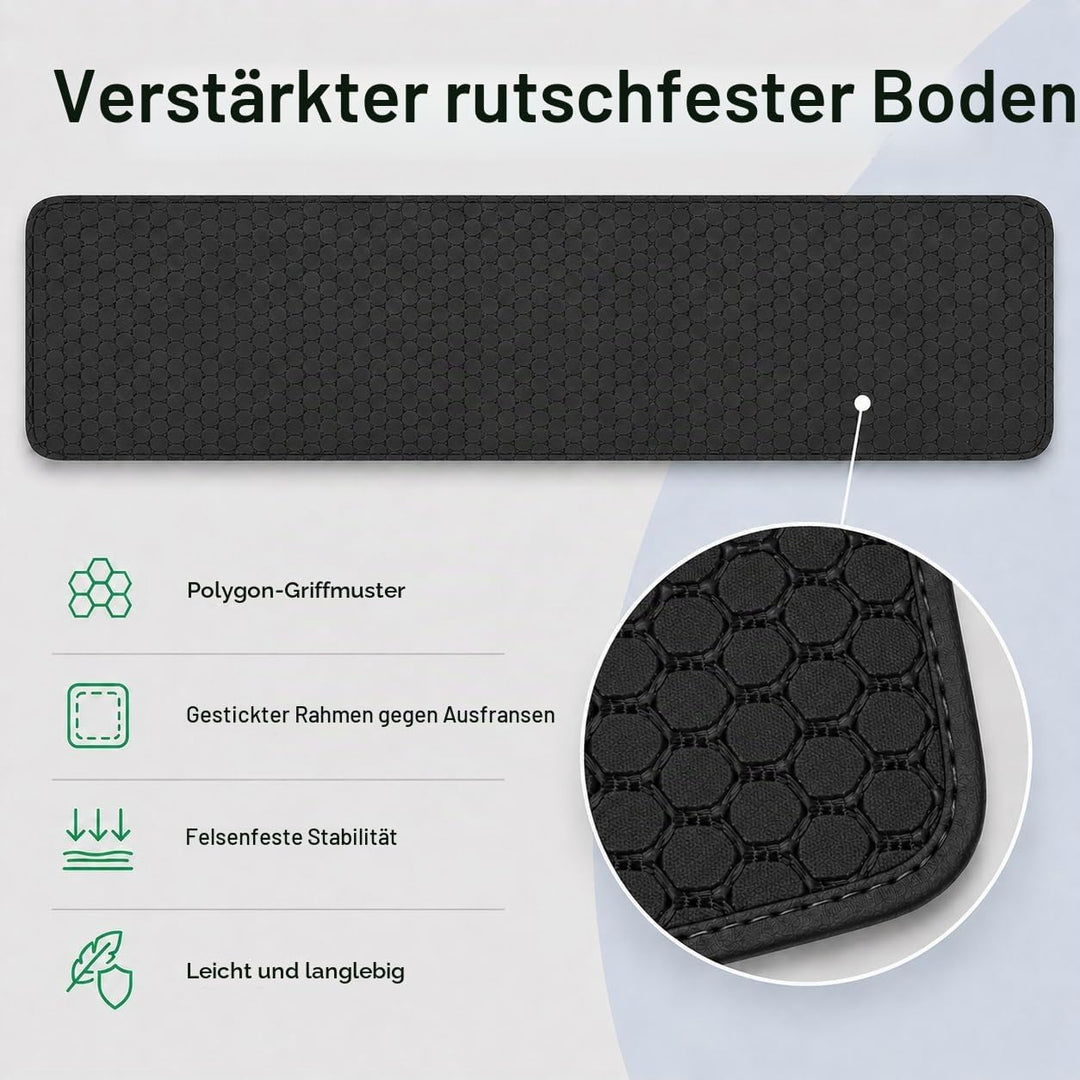 Faluber Ergonomische Gel-Handgelenkauflage für Tastaturen - 36cm- mit rutschfestem Fusspolster Komfo