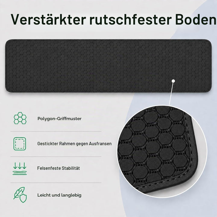 Faluber Ergonomische Gel-Handgelenkauflage für Tastaturen - 36cm- mit rutschfestem Fusspolster Komfo