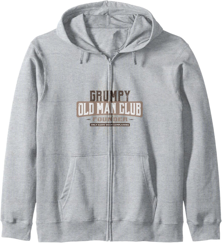Grumpy Old Man Club - Complaining - Funny Quote Humor Kapuzenjacke
