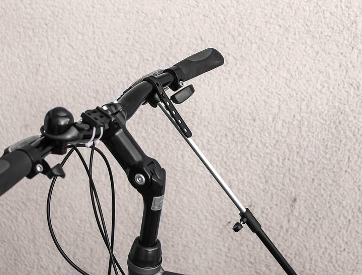 EUFAB 16414 Fahrradständer Profi, mit Stativ, 1,56 Zoll, 151-190 cm, Schwarz Fahrrad-Montageständer