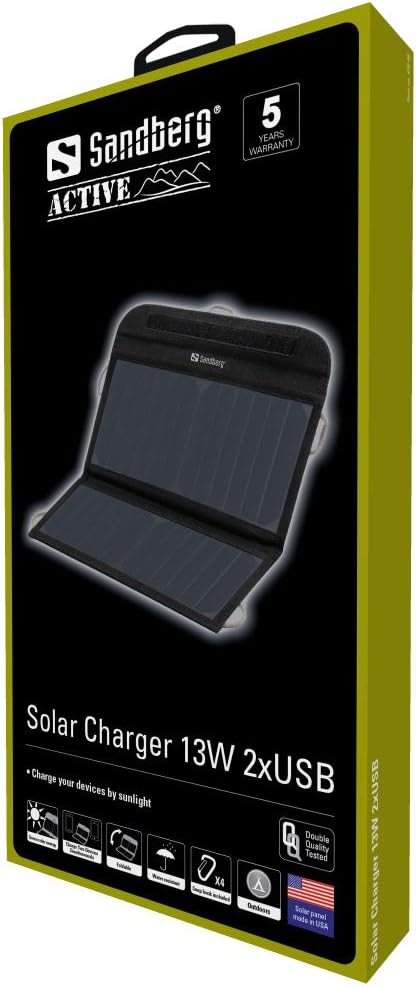 Sandberg Solar-Ladegerät 13W 2xUSB