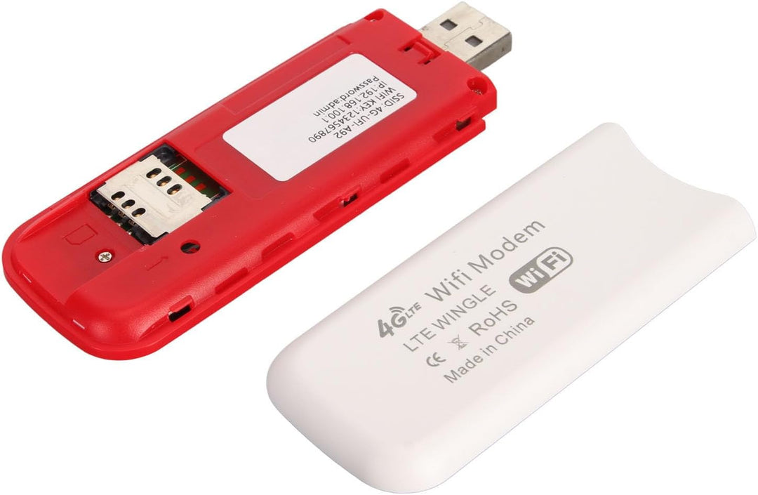 Ejoyous 4G USB WLAN Hotspot Stick, Mobiles Modem Router Tragbarer WiFi Dongle mit SIM-Karten-Slot fü
