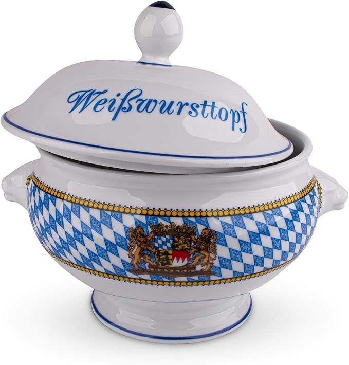 FUNICE Bayerischer Weisswurst-Topf oder Weisswurst-Terrine 2,75 l