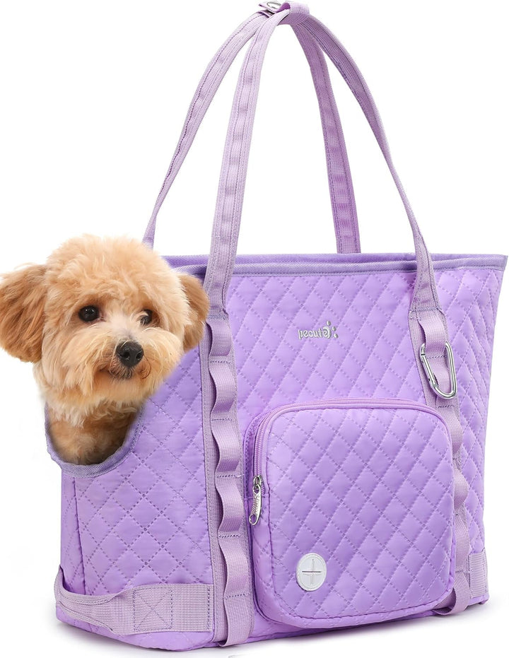 pecute Hundetasche für Kleine Hunde 4kg, Tragetasche Hund Hundetragetasche Leichte, Faltbare Hundetr