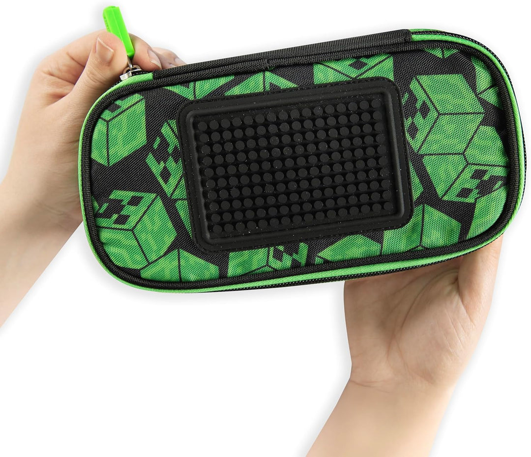 Minecraft Federmäppchen für die Schule, oval, offizielles Minecraft, ideal für die Aufbewahrung von
