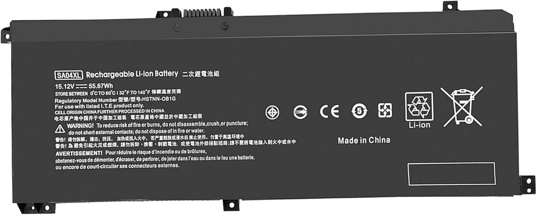 AKKEE 55.67Wh SA04XL L43267-005 Akku für HP Envy X360 15-DR 15-DS 15M-DR 15M-DS 15Z-DS 15T-DR 17-CG