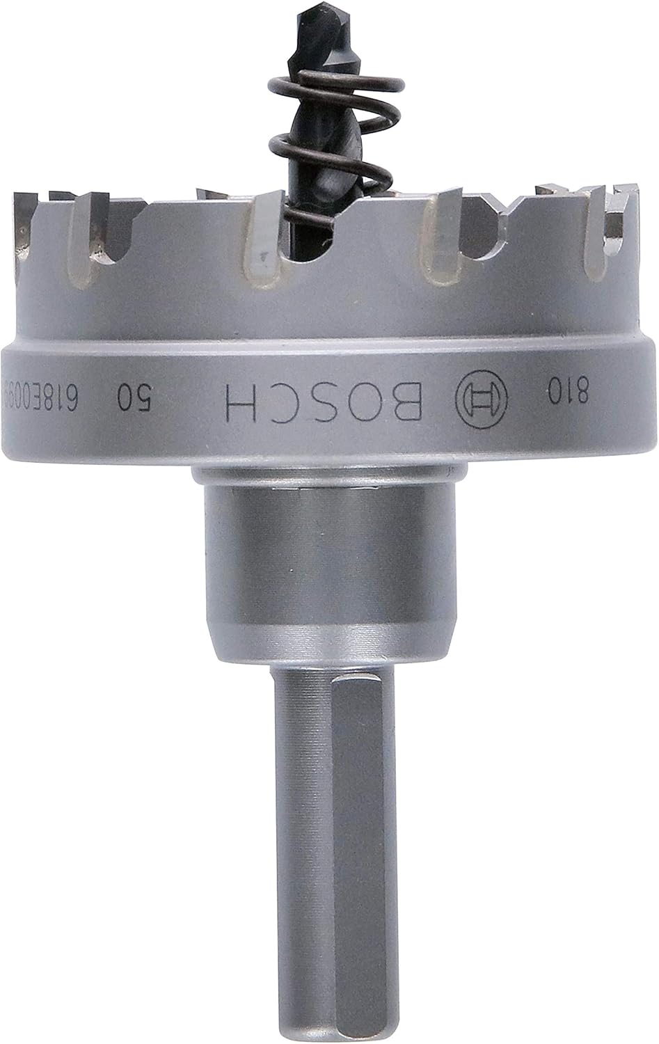 Bosch Professional Carbide Lochsäge Precision for Sheet Metal (Edelstahl, Ø 50 mm, Zubehör Bohrmasch