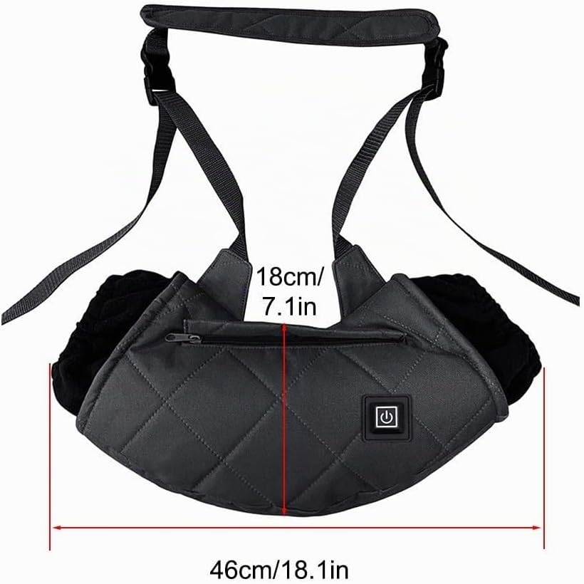 Elektrische Hand Muffs, wiederaufladbar Handwärmer Muff, Tragbare Handwärmertasche Heiztasche mit DR