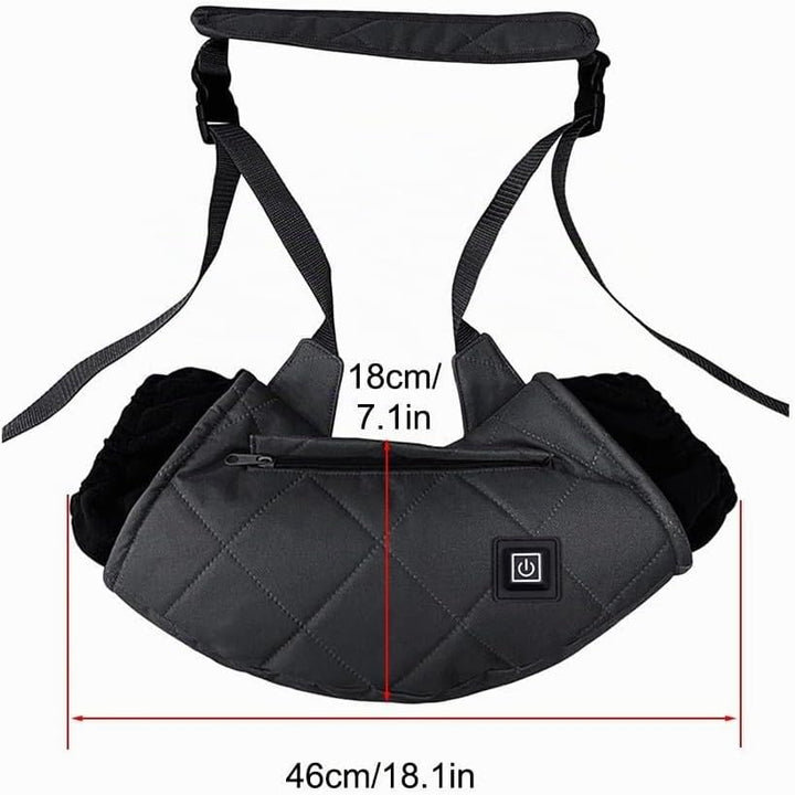 Elektrische Hand Muffs, wiederaufladbar Handwärmer Muff, Tragbare Handwärmertasche Heiztasche mit DR