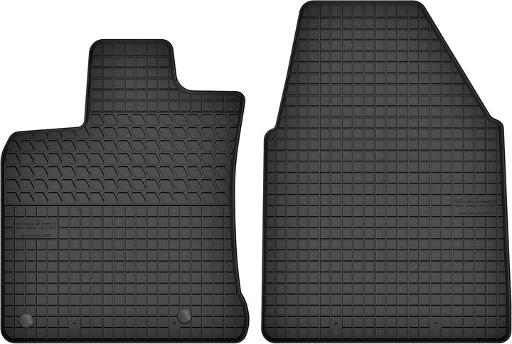 Motohobby Vorne Gummi Fussmatten Gummimatten Satz für Nissan Qashqai I (2007-2013)