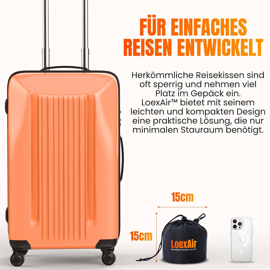 Hooded Pro Nackenkissen Flugzeug, Reisekissen aus Memory-Schaum mit Kapuze für Flugzeug, Reise &amp; Aut