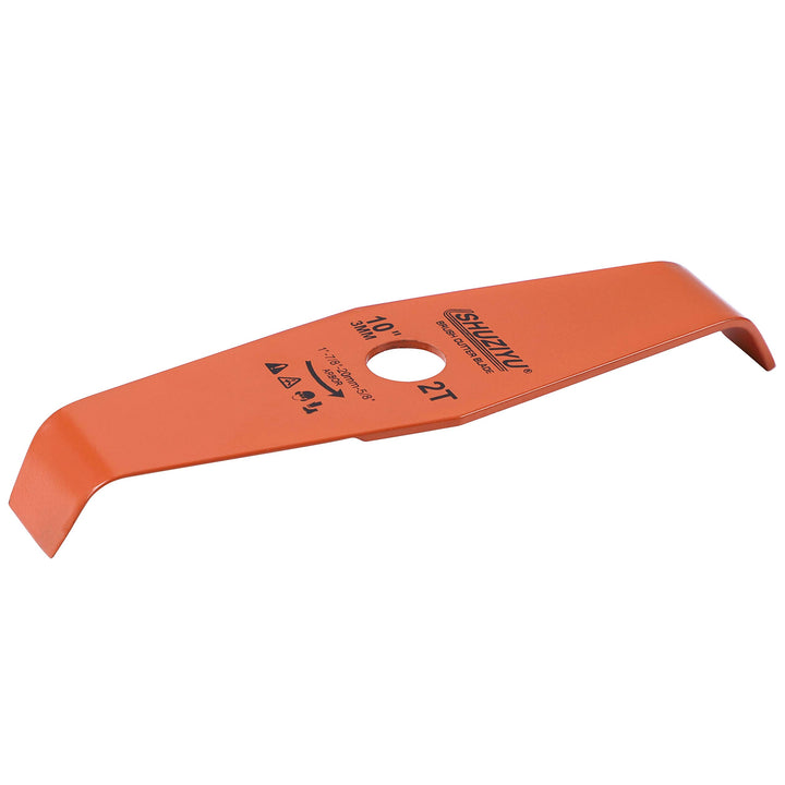 LSHUZIYU 255x3mm-2T Biege, Dorn mit Adapter 22.23-20-16mm, Mulchmesser-Klinge, Freischneiderklinge,