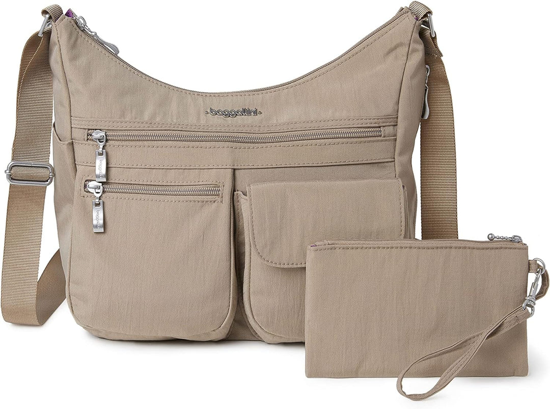 Baggallini Damen Everywhere bagg with überall Tasche mit RFID Einheitsgrösse Strand, Einheitsgrösse