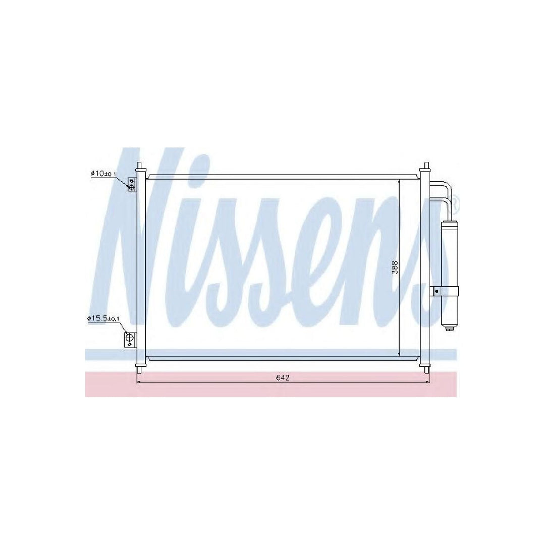 Nissens 940121 Kondensator, Klimaanlage