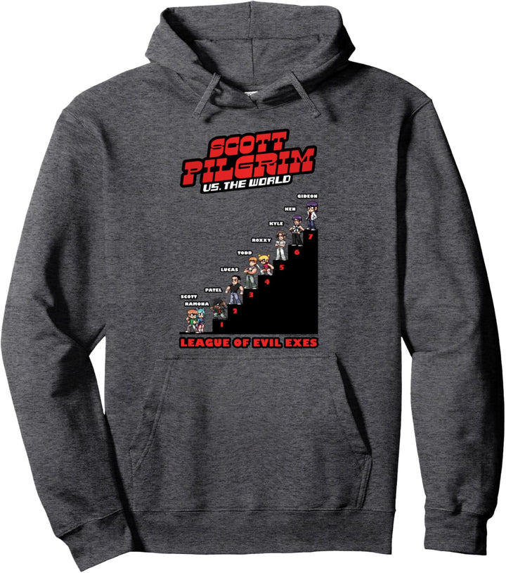 Scott Pilgrim Vs. The World League Of Evil Exes Pullover Hoodie