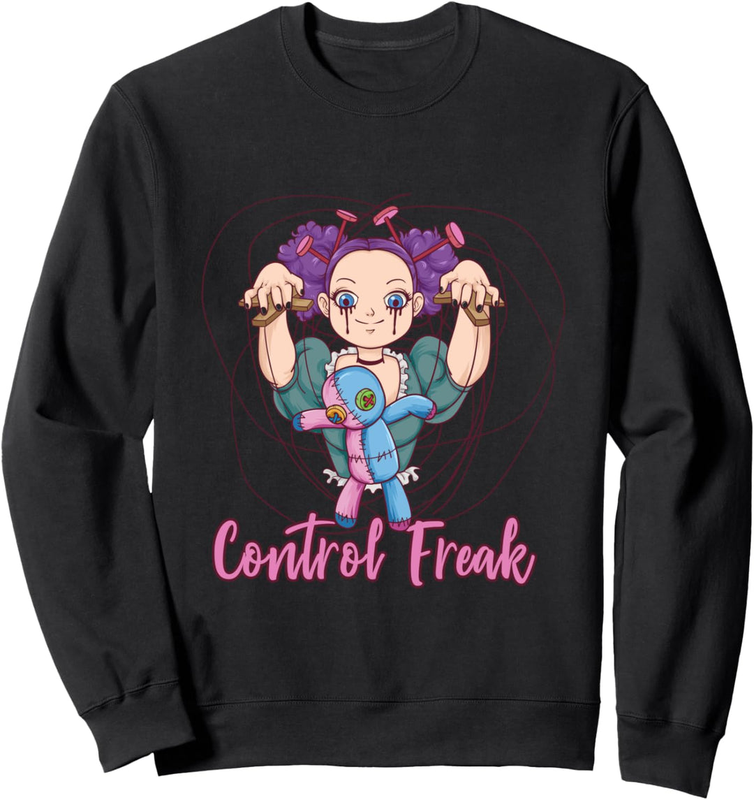 Pastell Goth Girl Kontrolle Freak Sweatshirt