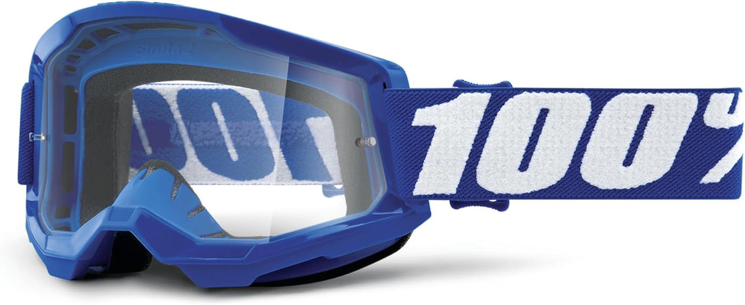 100% STRATA 2 - Transparente blaue Gläser
