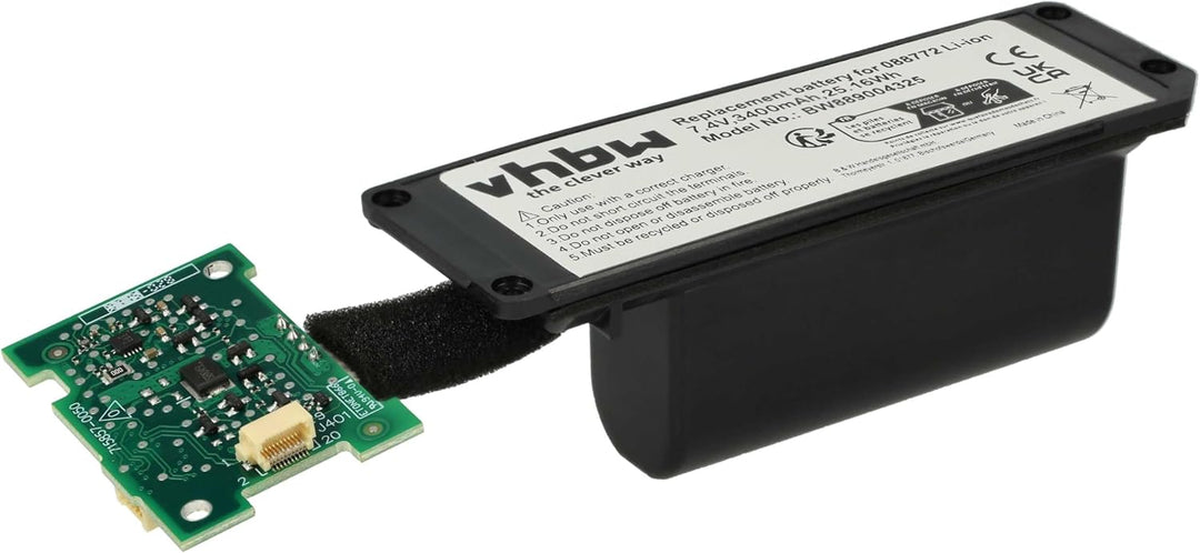 vhbw Akku kompatibel mit Bose SoundLink Mini 2 Lautsprecher Boxen Speaker - Inkl. Leiterplatte (3400