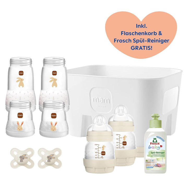 MAM Easy Start Anti-Colic Combi-Set, 0+ M, beige