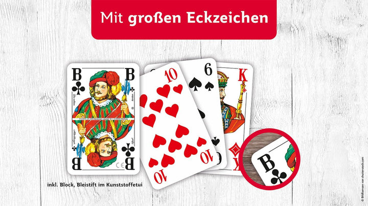 ASS Altenburger Senioren Rommé im Kunstlederetui