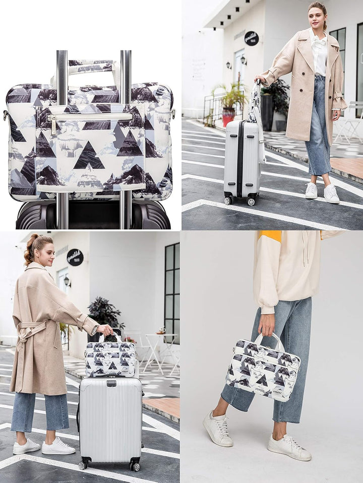 Kinmac 360 Degree Laptop Messenger Shoulder Bag 14 inch & MacBook Pro 16 Berg, 14 inch & MacBook Pro