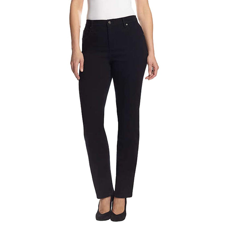 Gloria Vanderbilt Damen Amanda Classic Tapered Jeans 40 Kurz Schwarz-ds, 40 Kurz Schwarz-ds