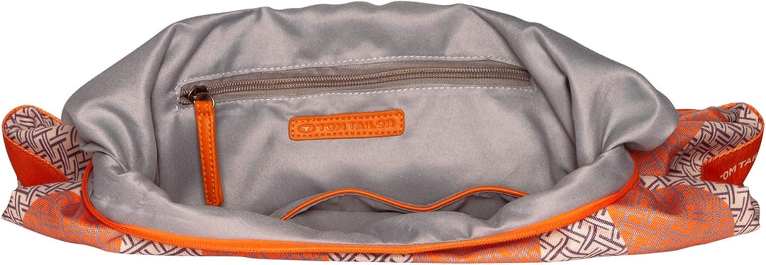 TOM TAILOR Damen Leoni Umhängetasche 42 x 15 x 30 (LxBxH) Orange, 42 x 15 x 30 (LxBxH) Orange