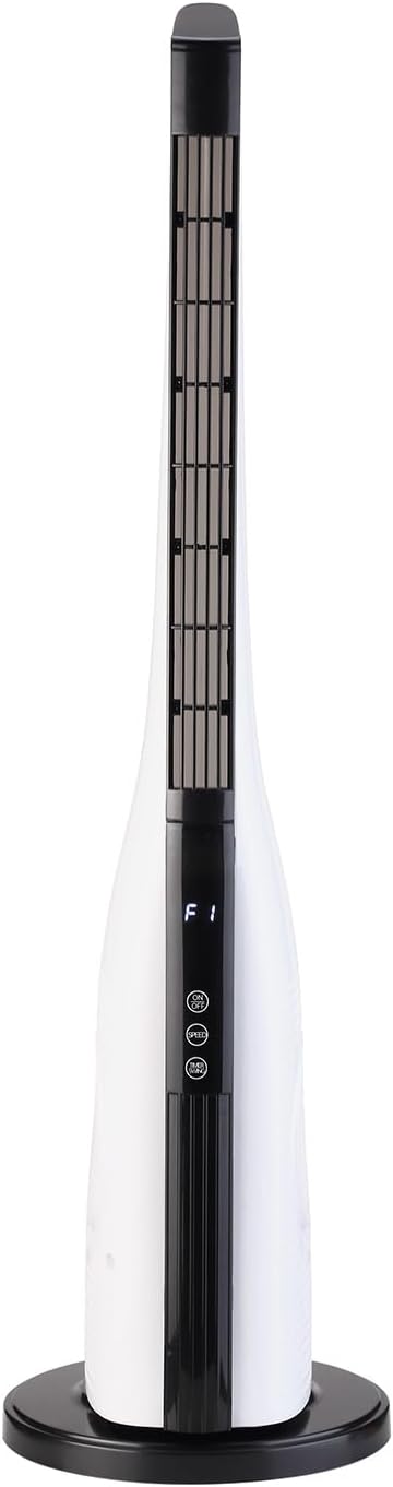 Tronitechnik® Turmventilator TUV05 Standventilator 88 cm mit Oszillation Timer 3 Stufen leise platzs