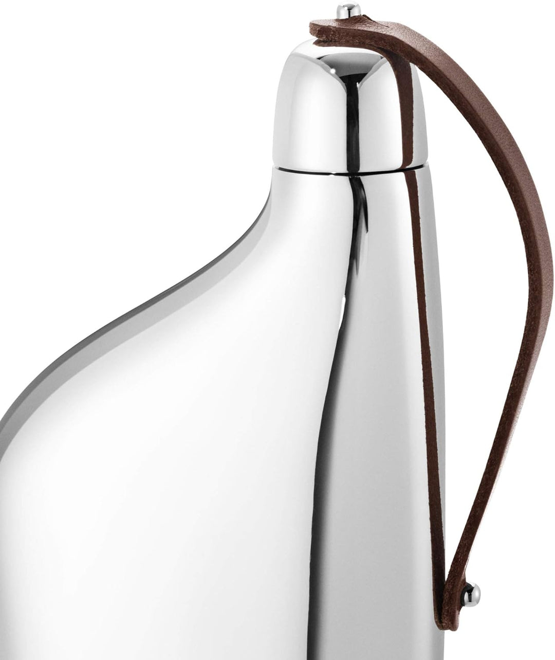 Georg Jensen Sky Flachmann aus Edelstahl hochglanzpoliert 0,15 Liter