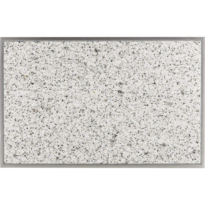 IDEENREICH Granitfeld gross, 51 x 32,5 x 1,2 cm, Bianco Cristall, 1 Stück, Bianco Cristall