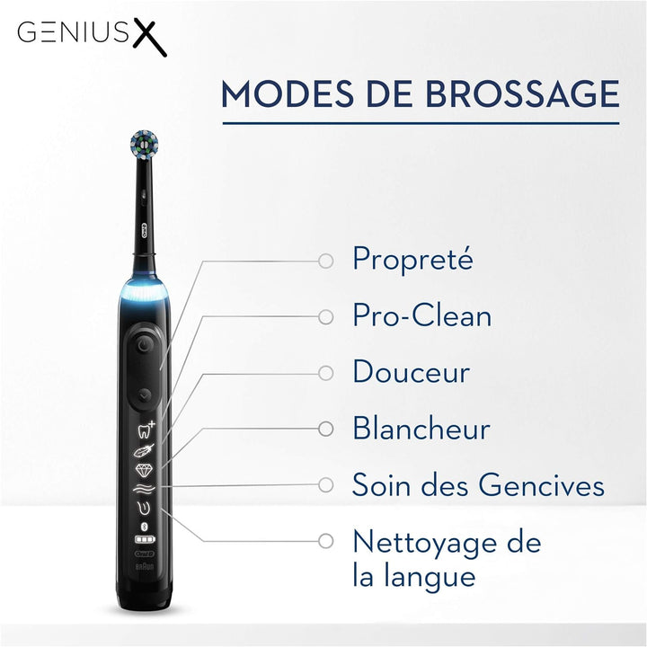 Oral-B Genius X Luxe Edition 20000 Midnight Black Elektrische Zahnbürste Oral-B Genius X 20000 Luxus