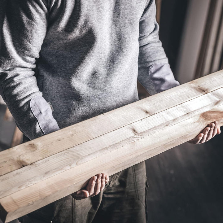 Scruffs Sweatshirt „Trade“, grau meliert S (T54516) S Grau, S Grau