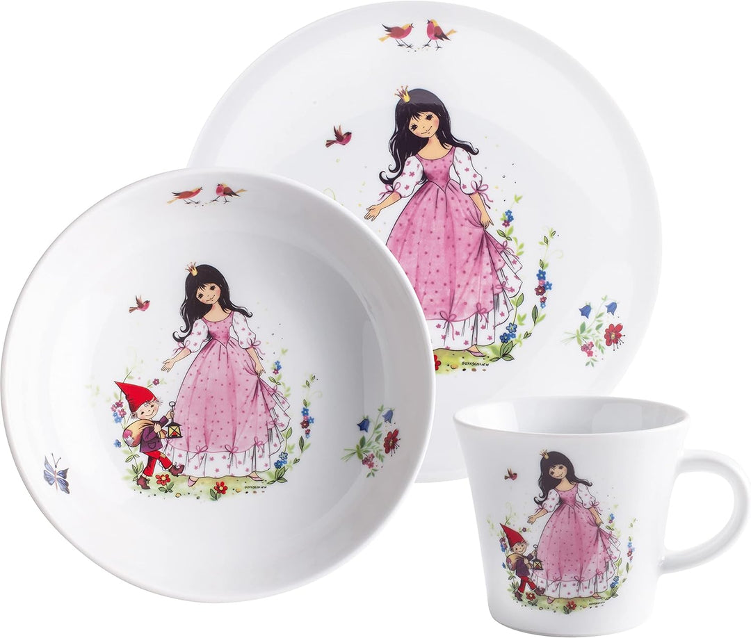 KAHLA 203418A50851C Kids tiefer Teller 18 cm Schneewittchen | Suppenteller mit Schneewittchen Design