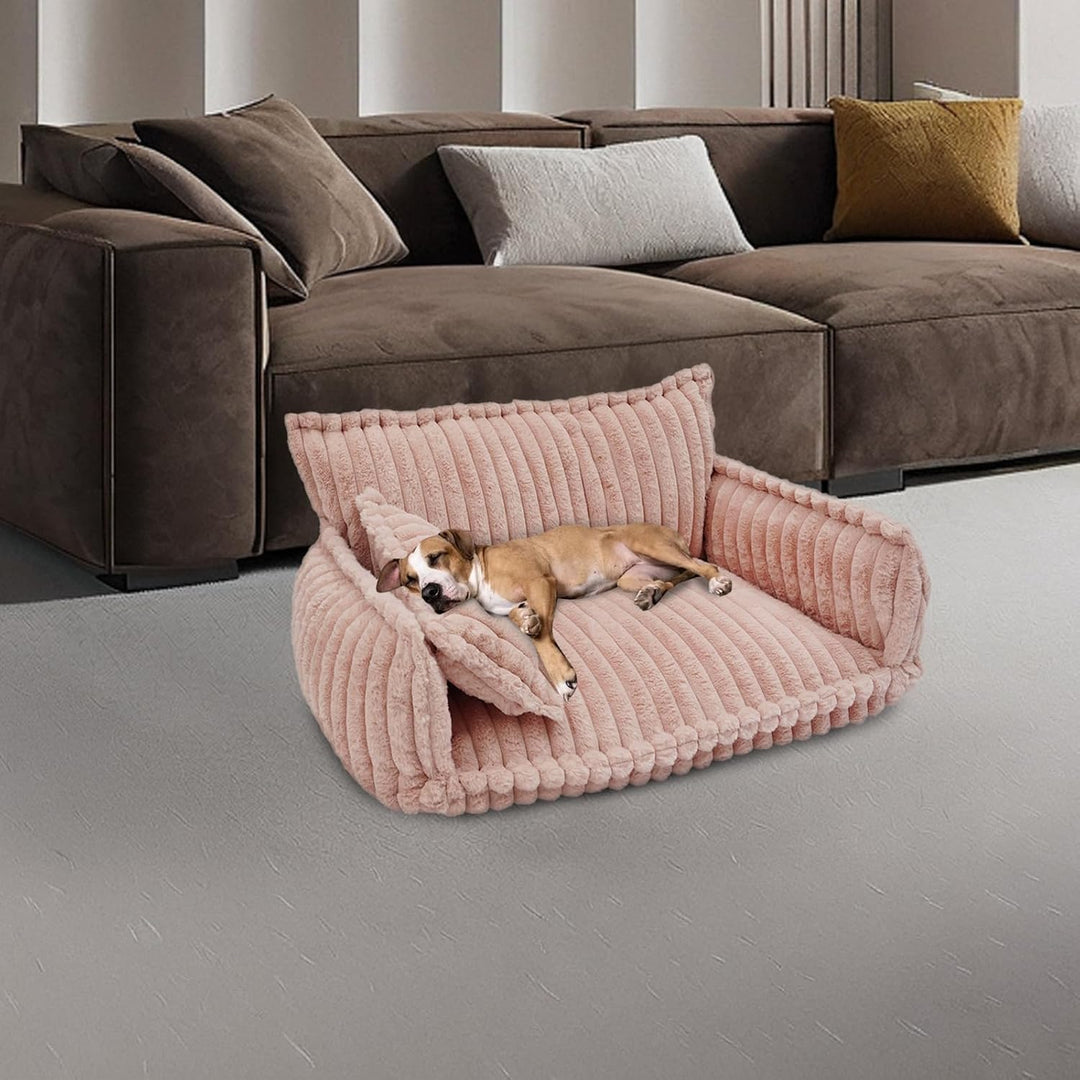Beruhigende Couch für Haustiere, 100 x 67 x 40 cm Haustier Bett | Haustier-Couch mit Abnehmbarem Was