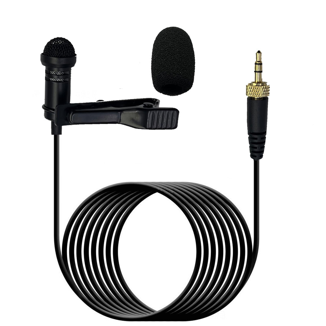Lavalier Lapel Mikrofon, kompatibel mit Sennheiser kabelloser Sender G1 G2 G3, Omnidirektional Konde
