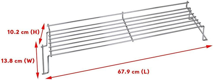 Denmay 65054 67,9CM Edelstahl Warmhalterost für Weber Genesis 300 Series E320 E330 S310 S320 S330 (2