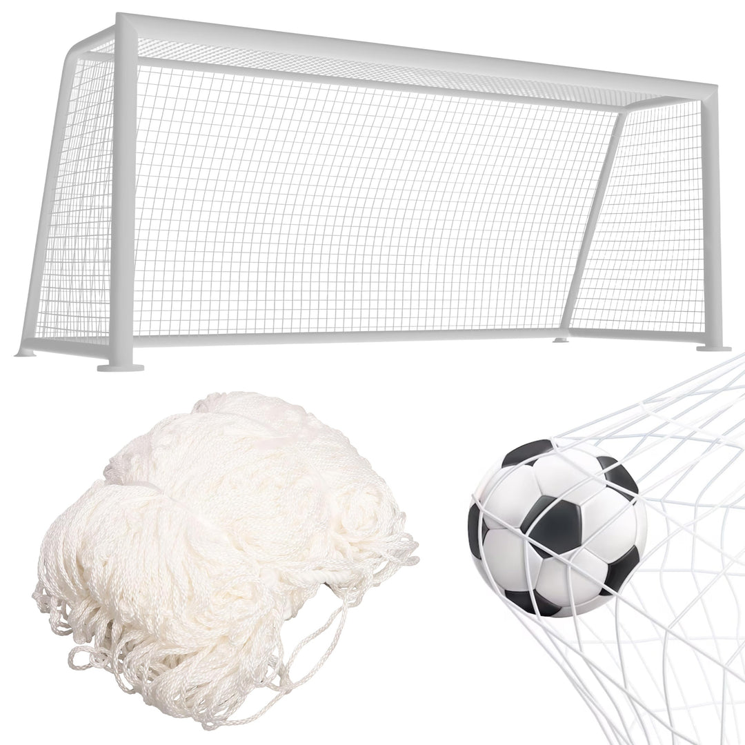 Fussballtor tornetz, Tornetz 300x200cm 2 Pack, Robuste Netze, Polypropylenfaser für Fussballtor Spor