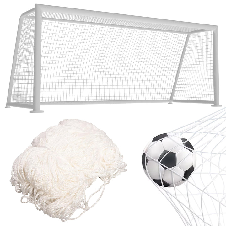 Fussballtor tornetz, Tornetz 300x200cm 2 Pack, Robuste Netze, Polypropylenfaser für Fussballtor Spor