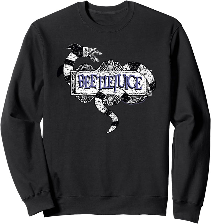 Beetlejuice Women's Sandworm Logo Sweatshirt